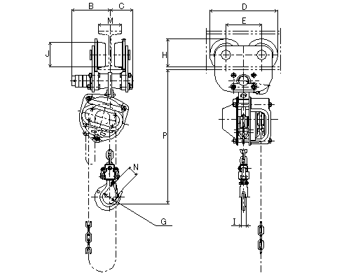 Figure of HP-0.5 dimensions