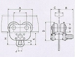 Figure of P-0.5 dimensions