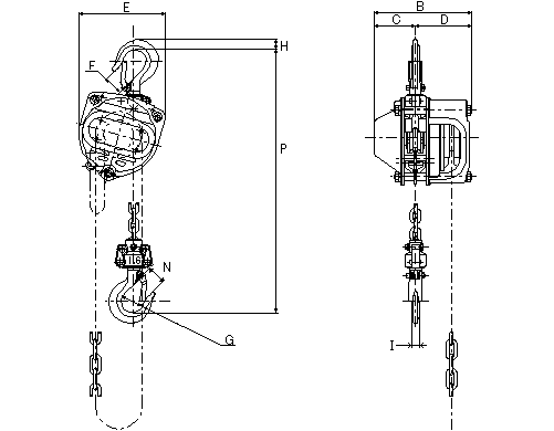 Figure of H-2.5 dimensions
