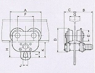 P型 プレントロリ （500kg～20t）| 象印チェンブロック株式会社