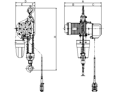 DA-2.8 寸法図